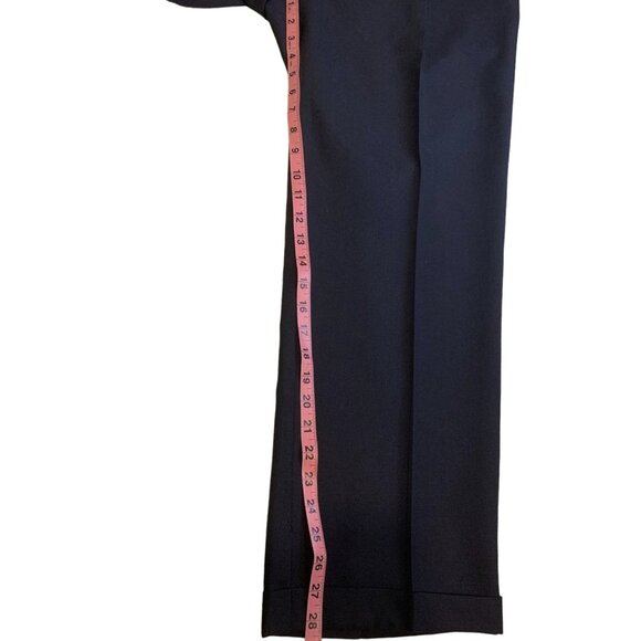 Heisman Trophy Collection Suit Mens Large Navy 2 Piece Made in USA 2 Button - Picture 15 of 16